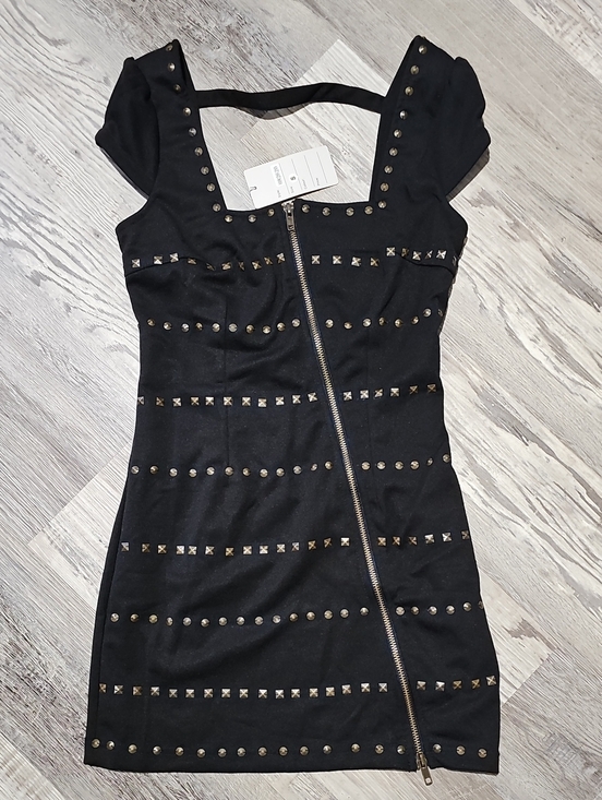 Lucy Paris Dresses & Skirts - Lucy Paris Studded Bodycon Mini Dress – Women’s Small NWT